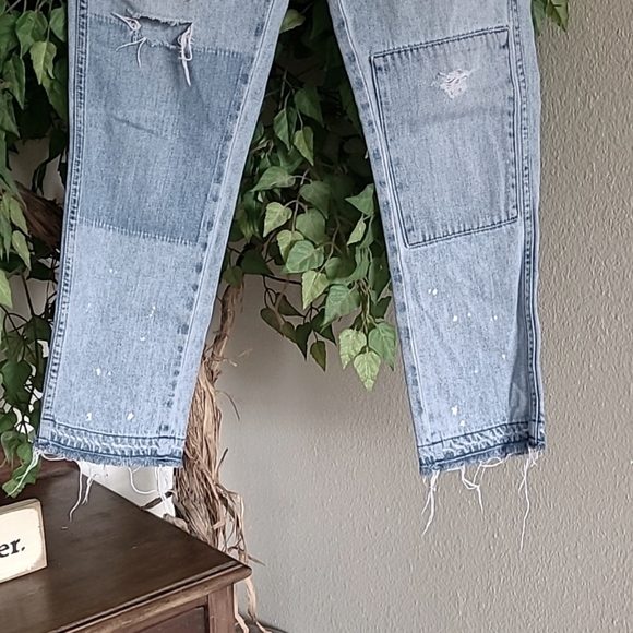 AMO Tomboy Crop in Forget Me Not wash. Size 25 - Picture 4 of 11